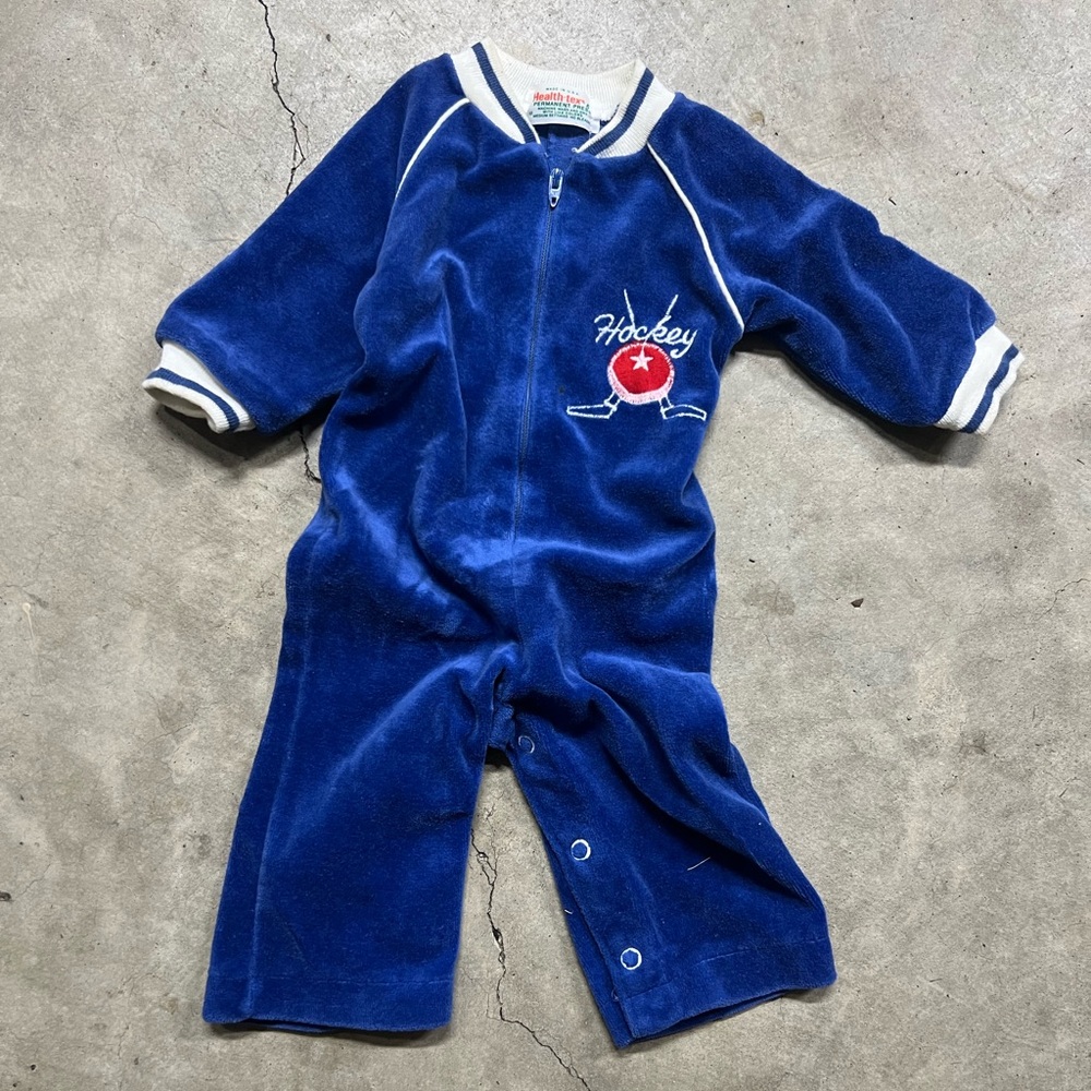 Health-tex Blue and White Jacket